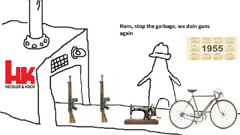 Hans Brings the Guns Again
