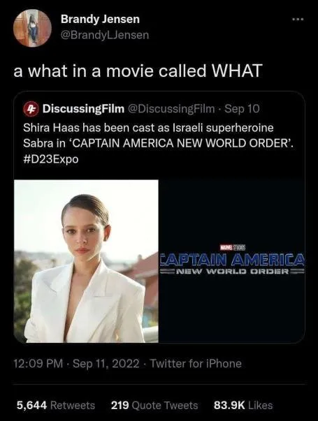 Sabra in Captain America