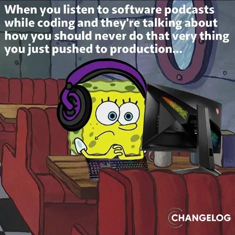 SpongeBob Hears Coding Advice
