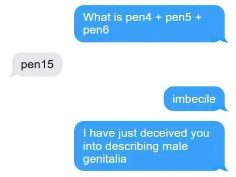 Pen Number Wordplay