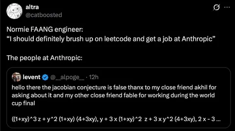 Anthropic People Know Advanced Math