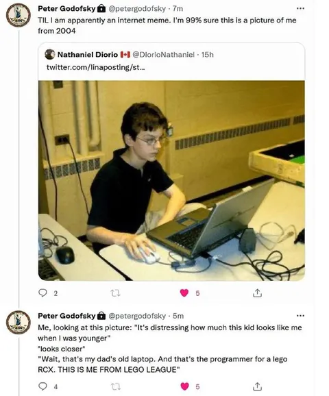 Lego Programmer Throwback