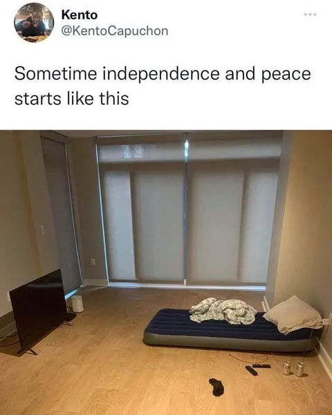 Independence Starts Like This