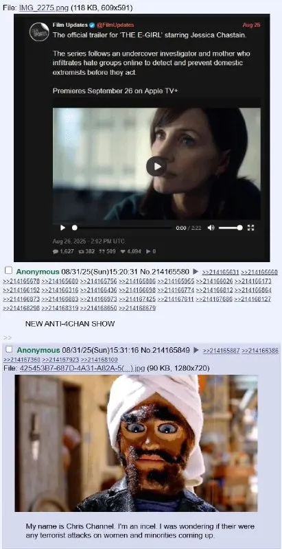 Chris Channel Terrorist Confession