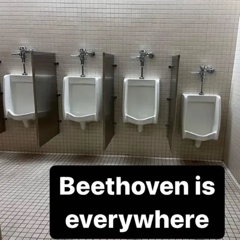 Beethoven is everywhere