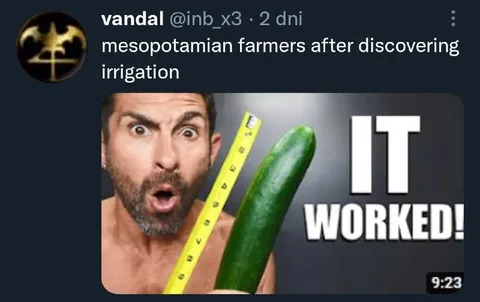 Mesopotamian Farmers Discover Irrigation
