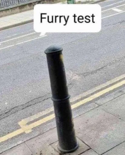 Furry Test Bollard