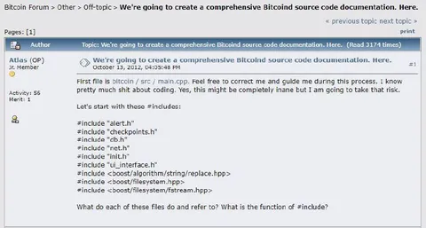 Comprehensive Bitcoin Source Code Documentation