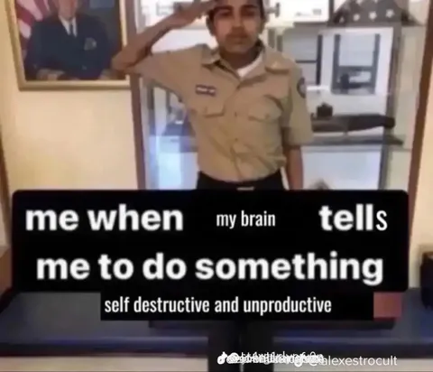 Brain Tells Me to Self-Destruct