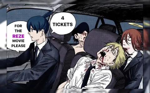 Four Tickets for Reze Movie