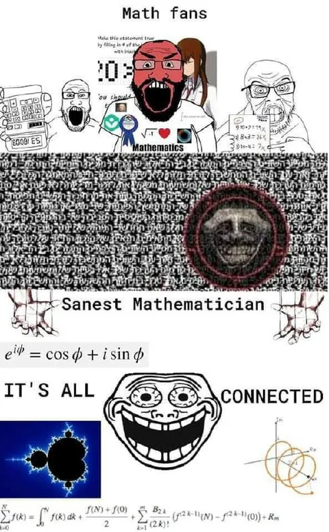 Sanest Mathematician Math Meme