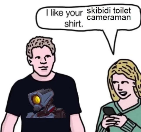 I Like Your Skibidi Toilet Shirt