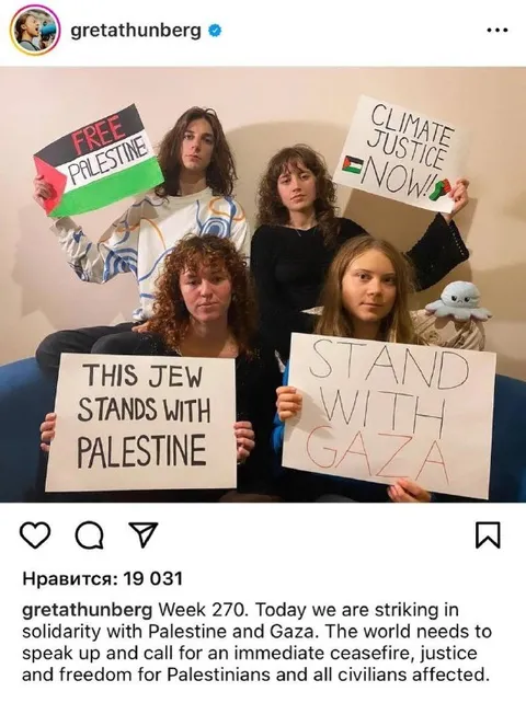 Грета и климатический протест