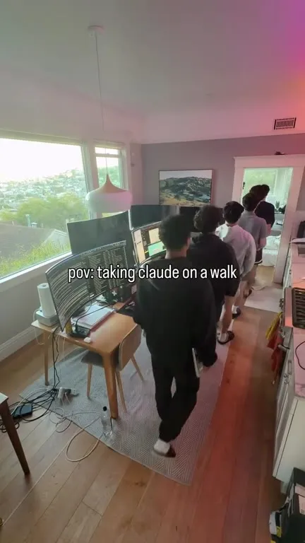 Taking Claude on a Walk