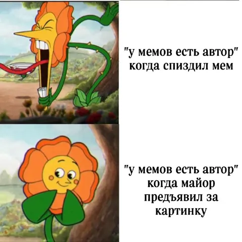 Автор мема и майор