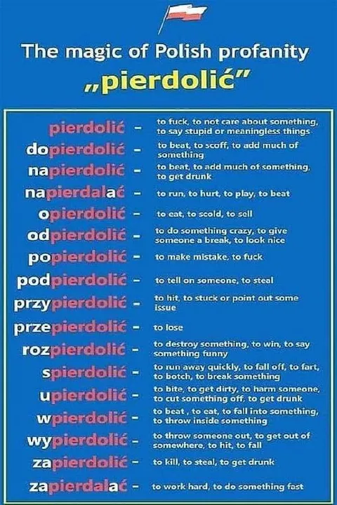 The Magic of Polish Profanity