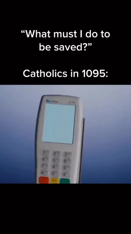 Catholics Pay to Be Saved