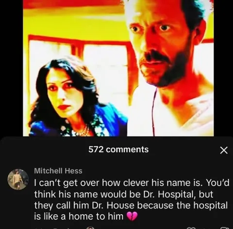 Dr. Hospital Instead of Dr. House