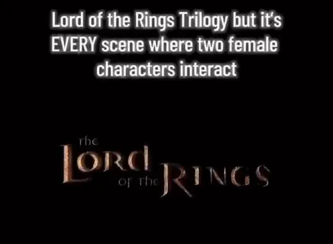 Lord of the Rings Women-Only Cut