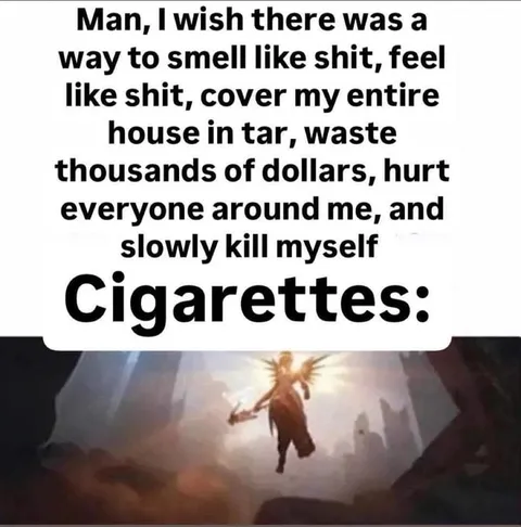 Cigarettes Ascend Into Glory