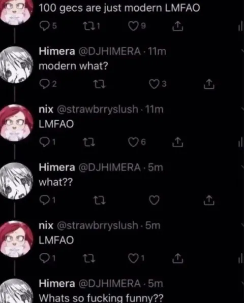 100 gecs Modern LMFAO Argument