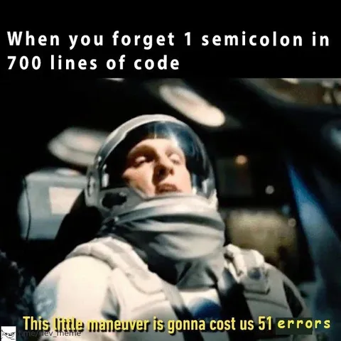 51 Errors Space Maneuver