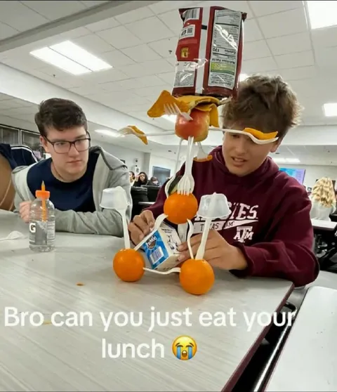 Bro Can You Eat Your Lunch