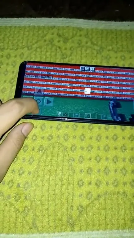 Телефон умер в Minecraft