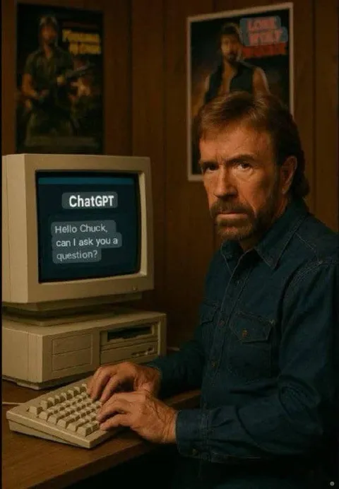Chuck Norris Meets ChatGPT