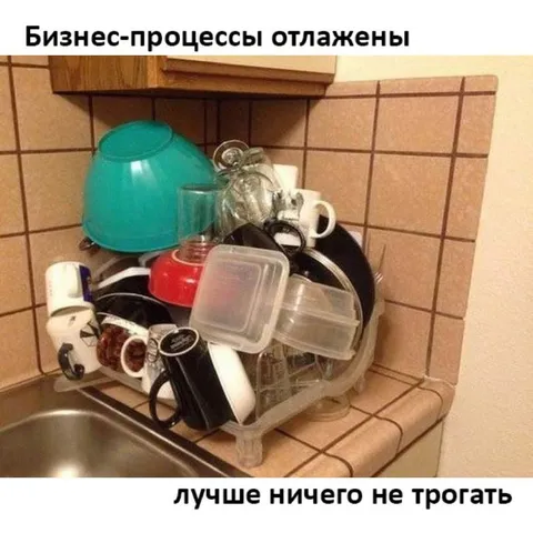 Бизнес-процессы отлажены