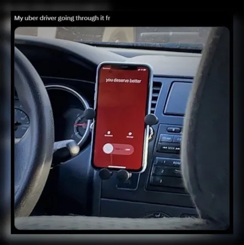 Uber Driver Going Through It