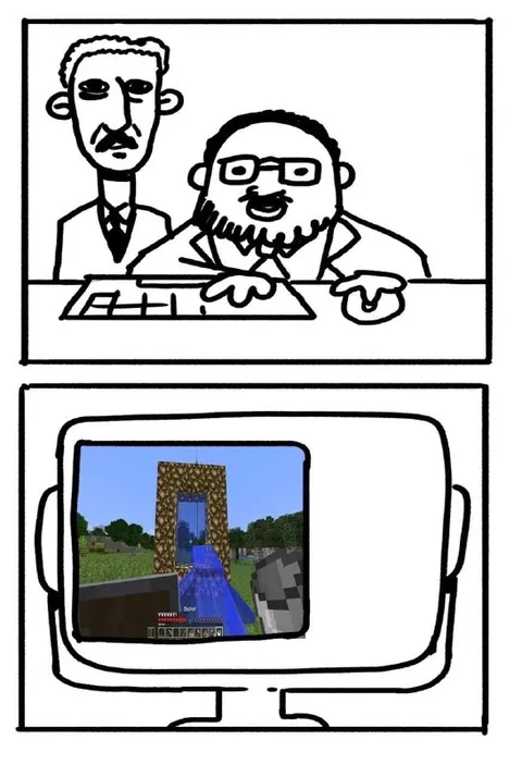 News Anchors Watch Minecraft