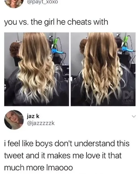You Versus The Cheating Girl
