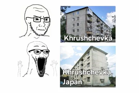 Khrushchevka in Japan