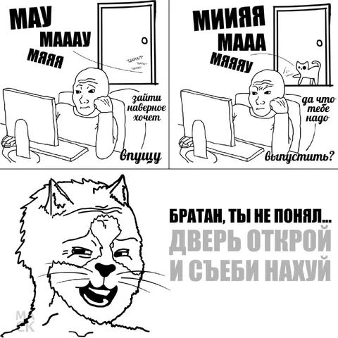 Братан, дверь открой