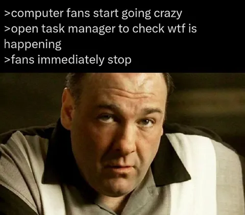 Computer Fans Stop When Checked