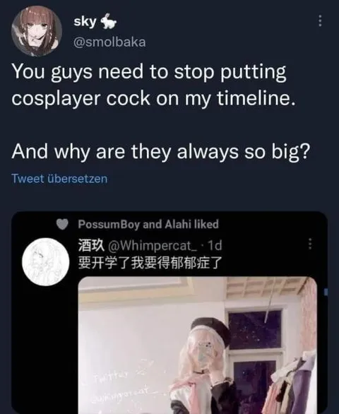 Cosplayer Cocks Are Always Huge