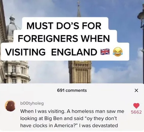 Foreigners Visiting England
