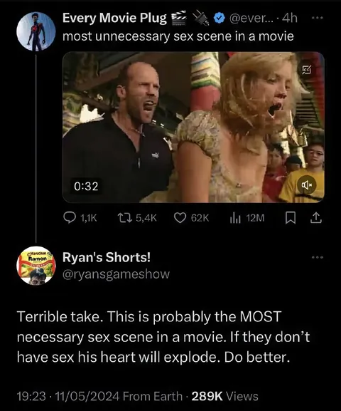 Most Necessary Sex Scene