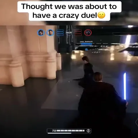 Thought We Were About to Duel