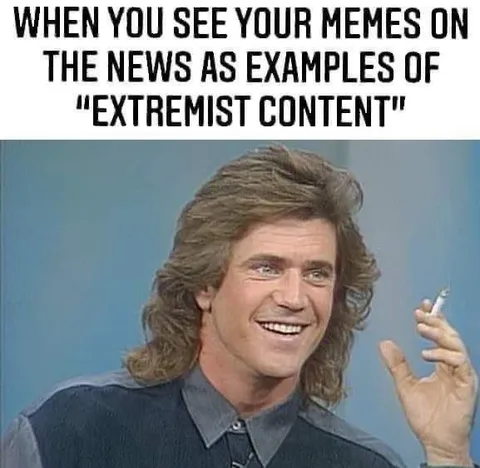 Memes Labeled Extremist Content