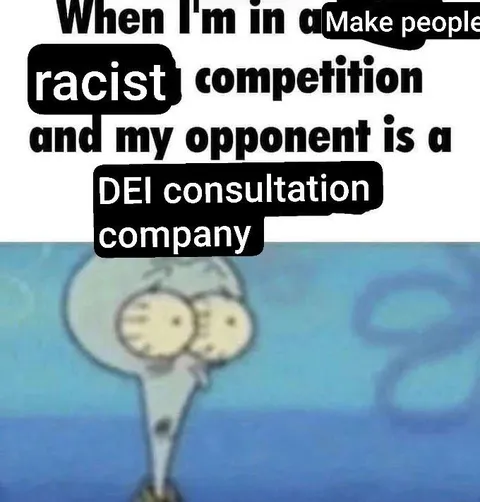 DEI Consultation Racist Competition