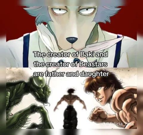 Baki and Beastars creators are related