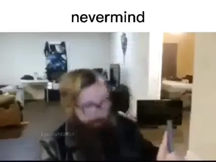 Nevermind gesture reaction