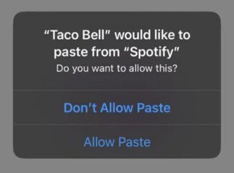 Taco Bell Wants Spotify Paste