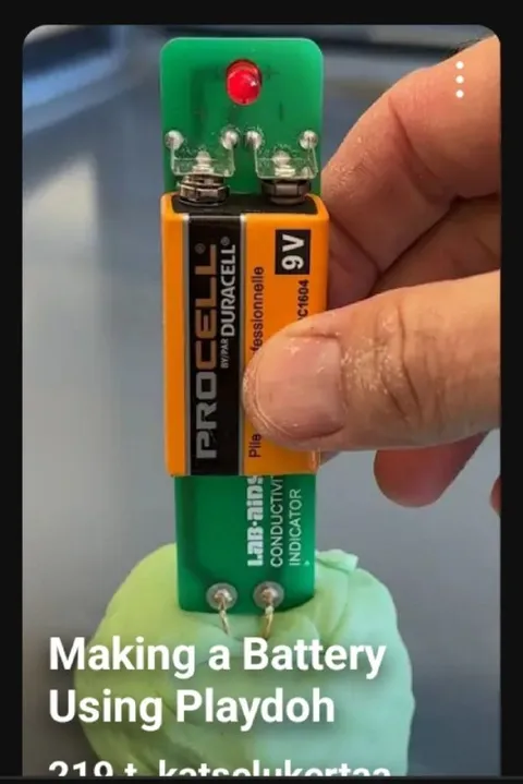 Making a Battery Using Playdoh