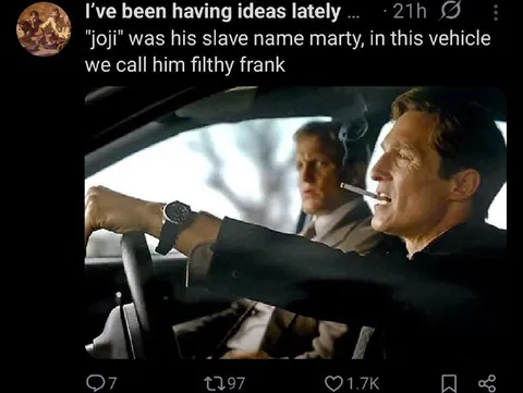 Filthy Frank in the Vehicle
