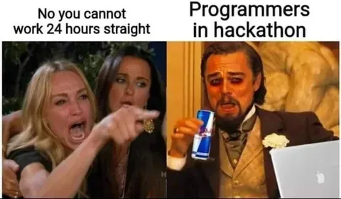 Programmers in Hackathon