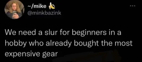 Expensive Gear Beginner Slur