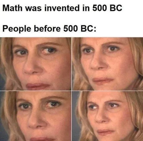People Before Math Was Invented